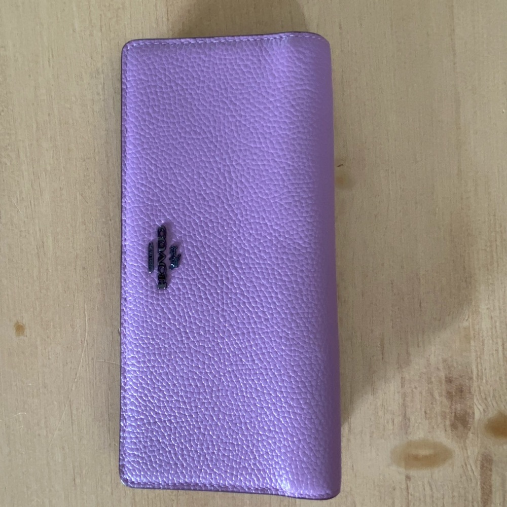 Coach wallet.
